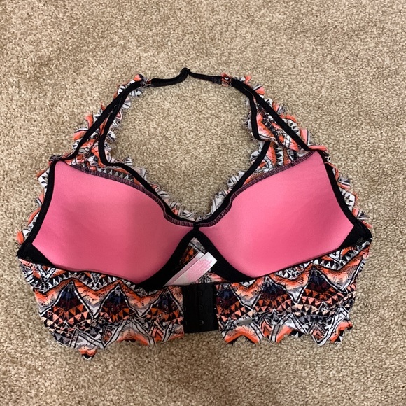 Orange Aztec Bralette - Picture 2 of 3